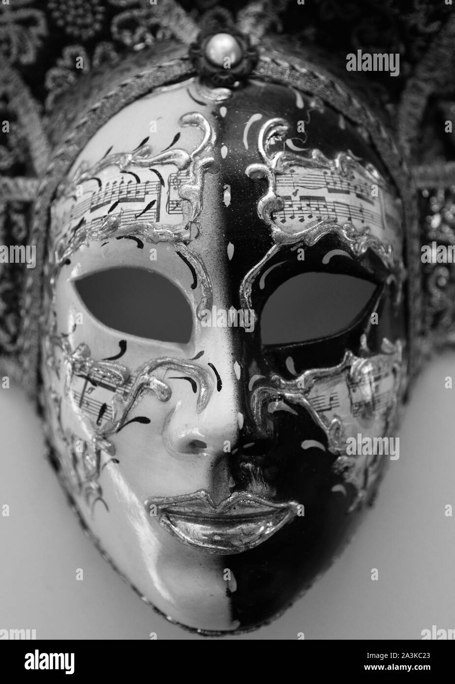 Masque de Venise close up. Banque D'Images