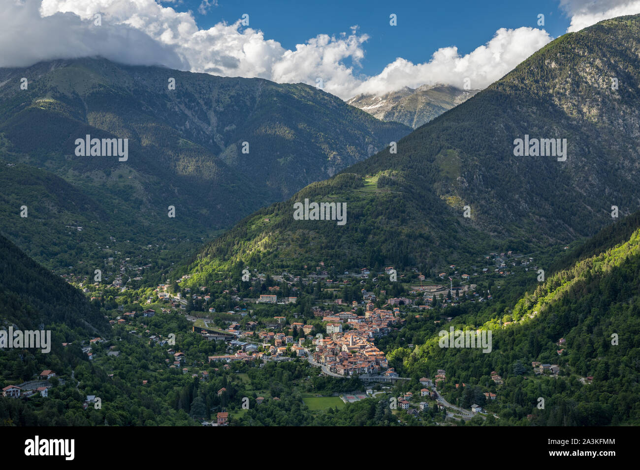Saint-Martin-Vésubie, Alpes-Maritimes, Provence-Alpes-Côte d'Azur, France Banque D'Images