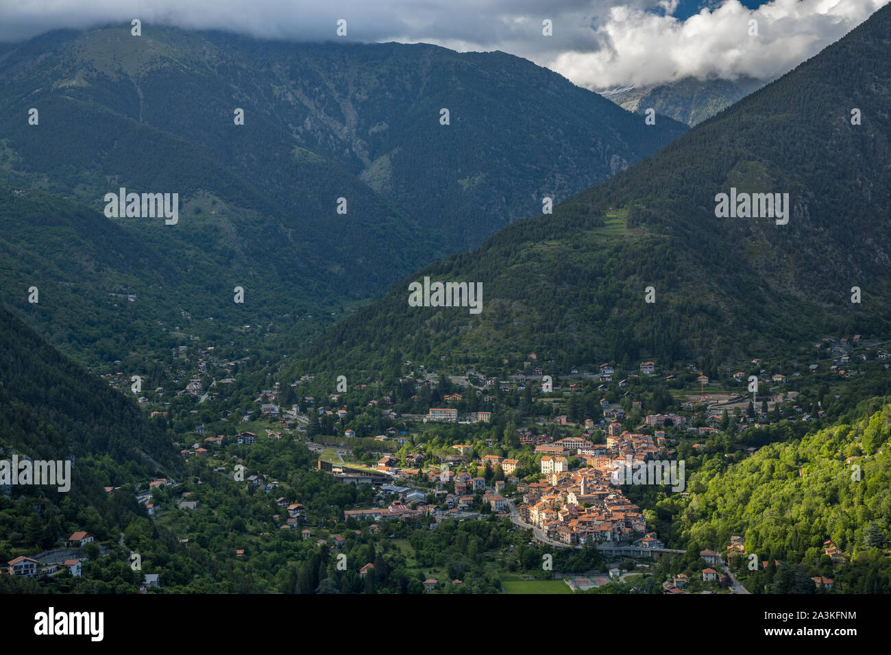 Saint-Martin-Vésubie, Alpes-Maritimes, Provence-Alpes-Côte d'Azur, France Banque D'Images