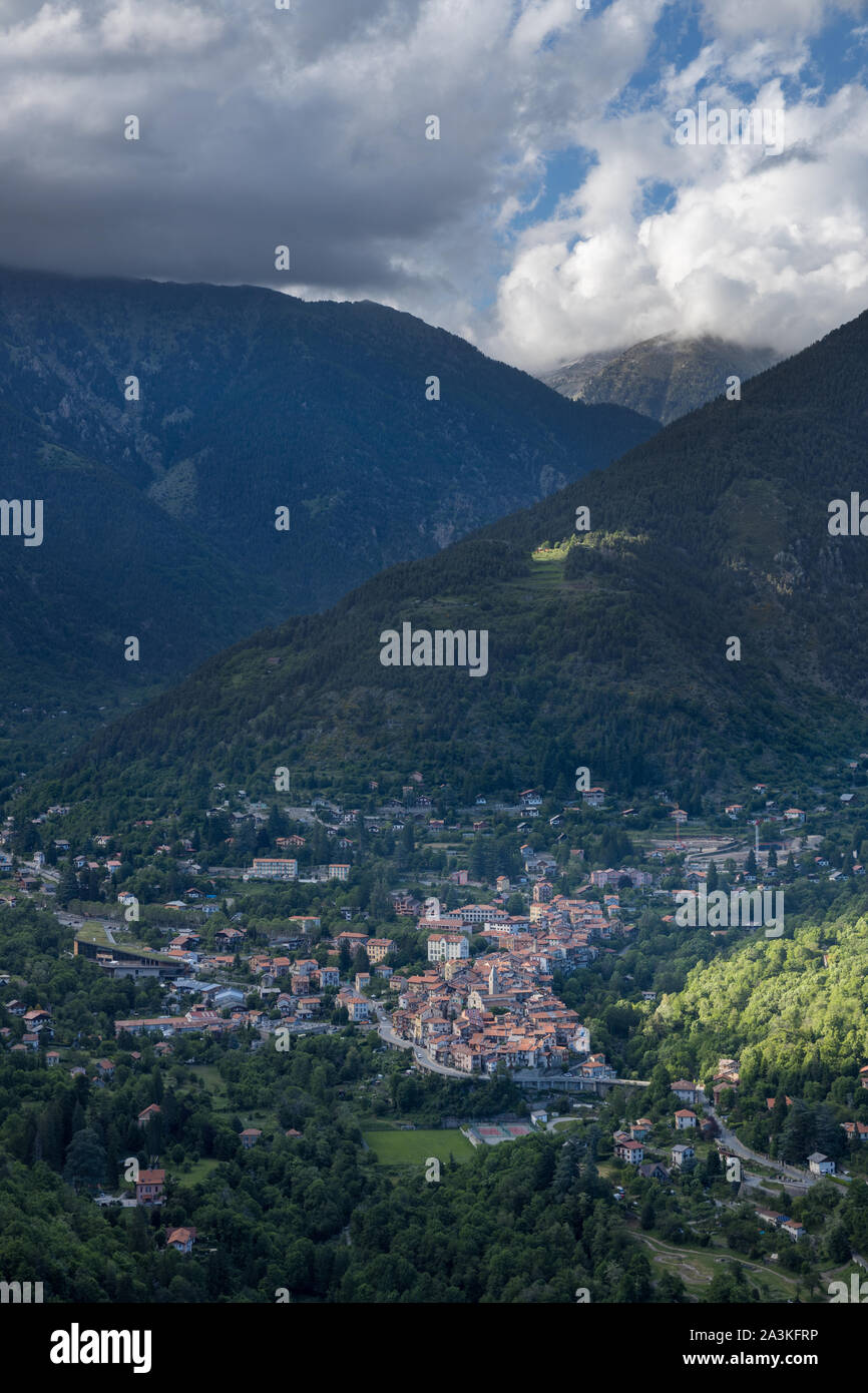 Saint-Martin-Vésubie, Alpes-Maritimes, Provence-Alpes-Côte d'Azur, France Banque D'Images