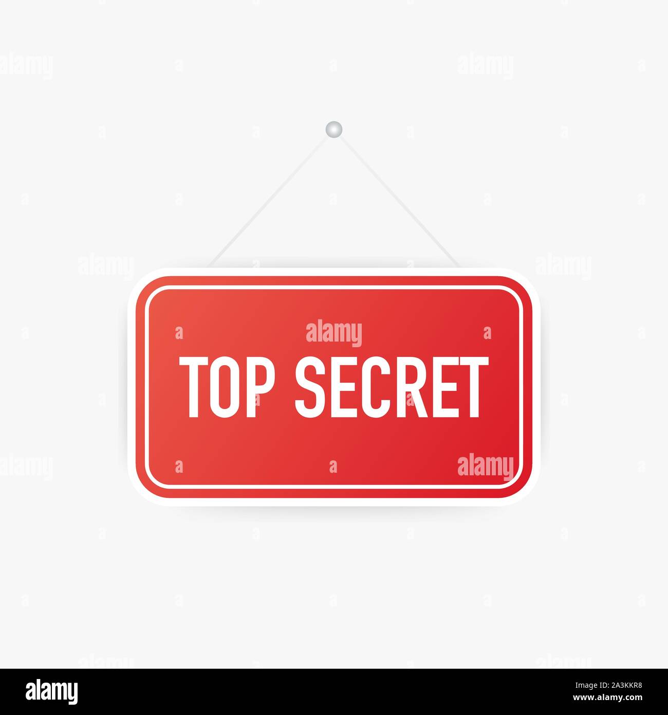 Word confidential symbol Banque d'images vectorielles - Alamy