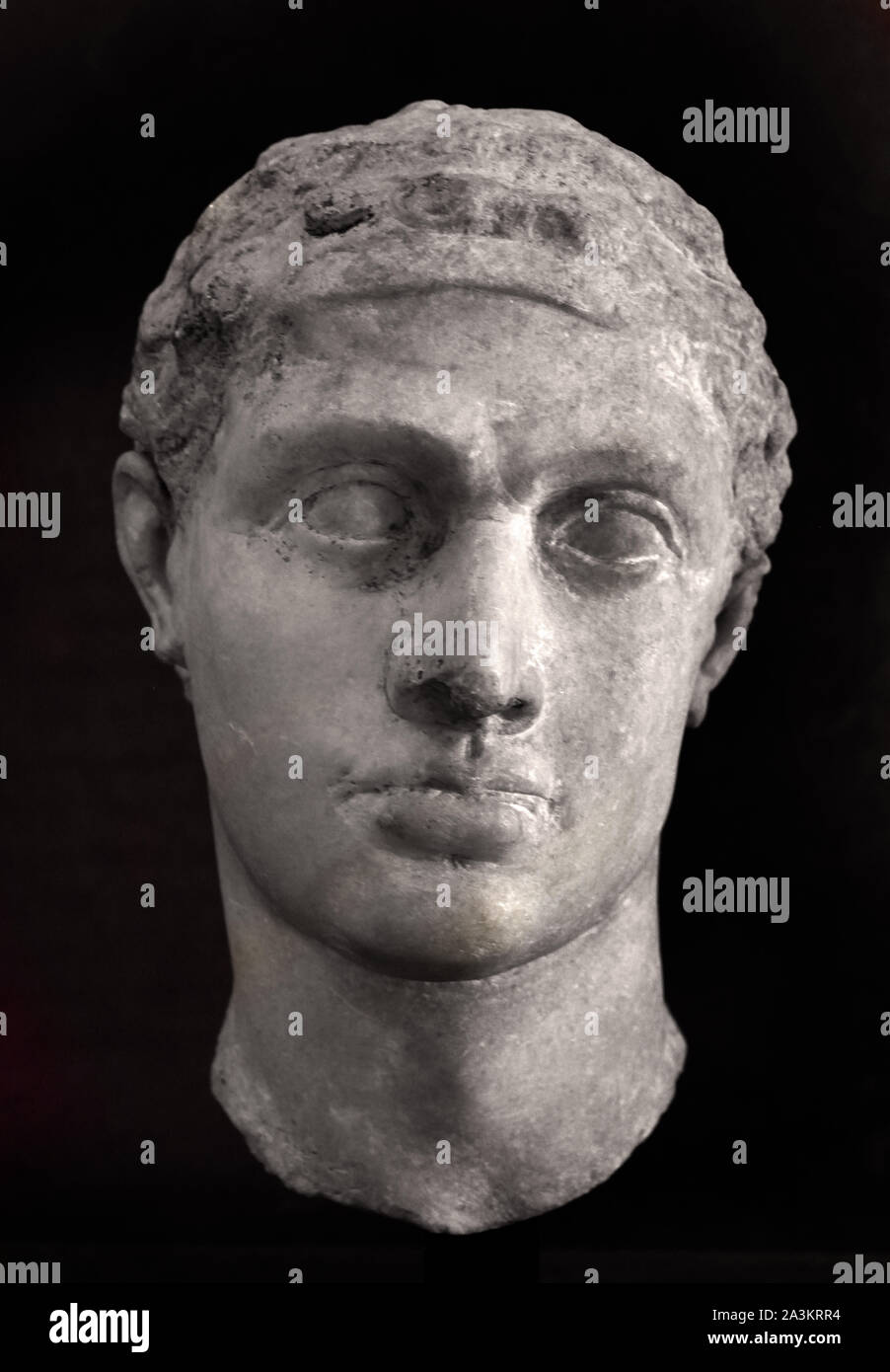 Ptolémée XII, roi d'Égypte Ptolémée Auletes règne ca. 80-58 et 55-51 BC BC. Banque D'Images