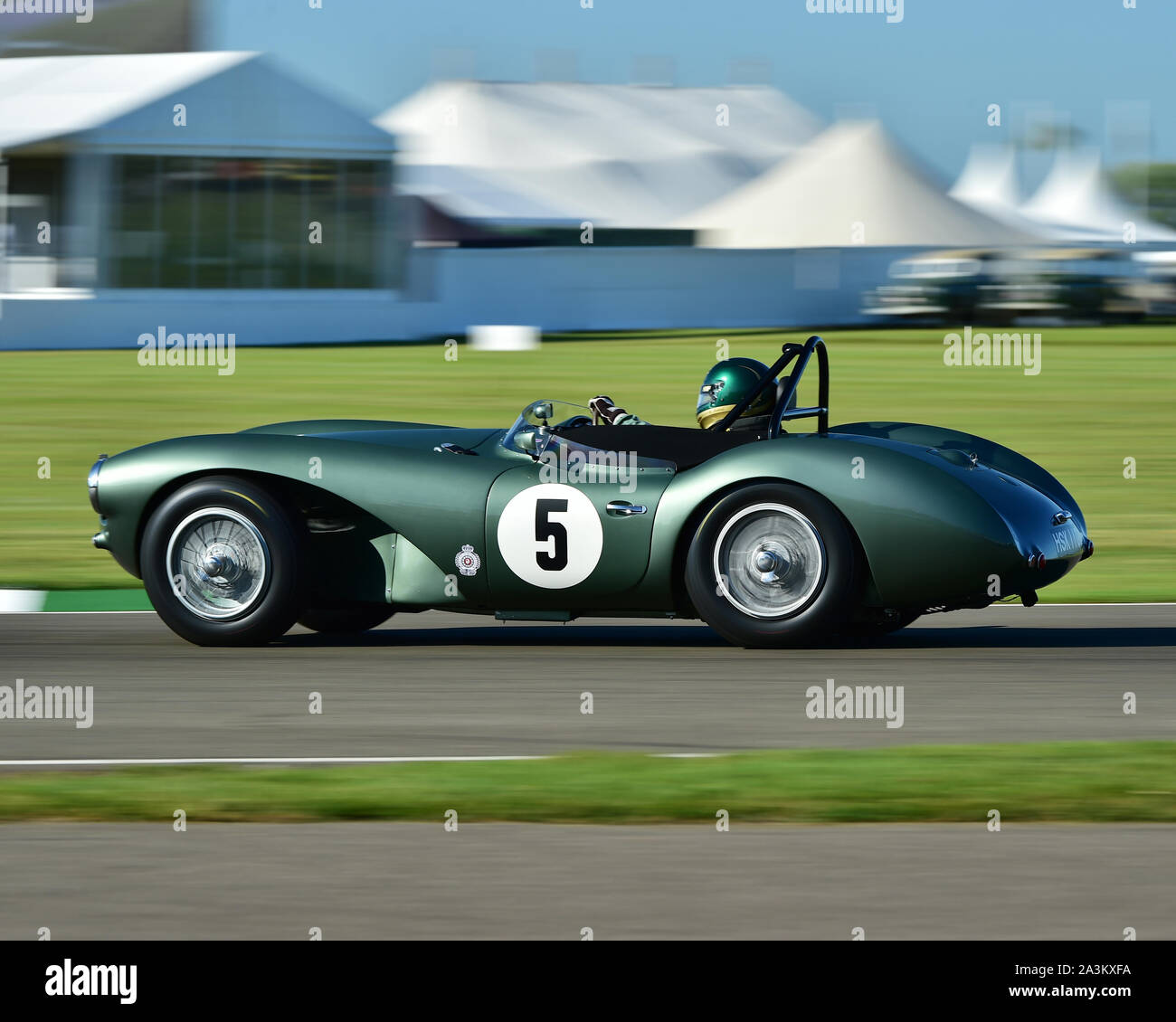 Wolfgang Friedrichs, Aston Martin DB3S, mars Freddie Memorial Trophy, voitures de sport, de 1952 à 1955, Goodwood Revival 2019, septembre 2019, automobiles, Banque D'Images