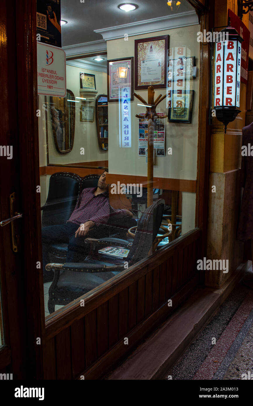 Istanbul Barber Photos Istanbul Barber Images Alamy