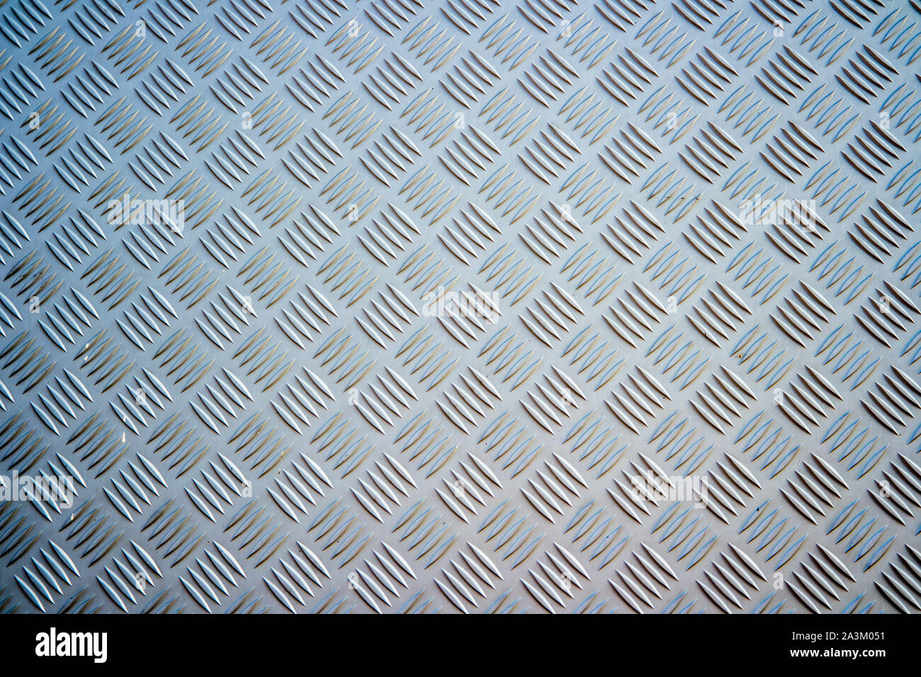 Plaque en aluminium Texture Argent Banque D'Images