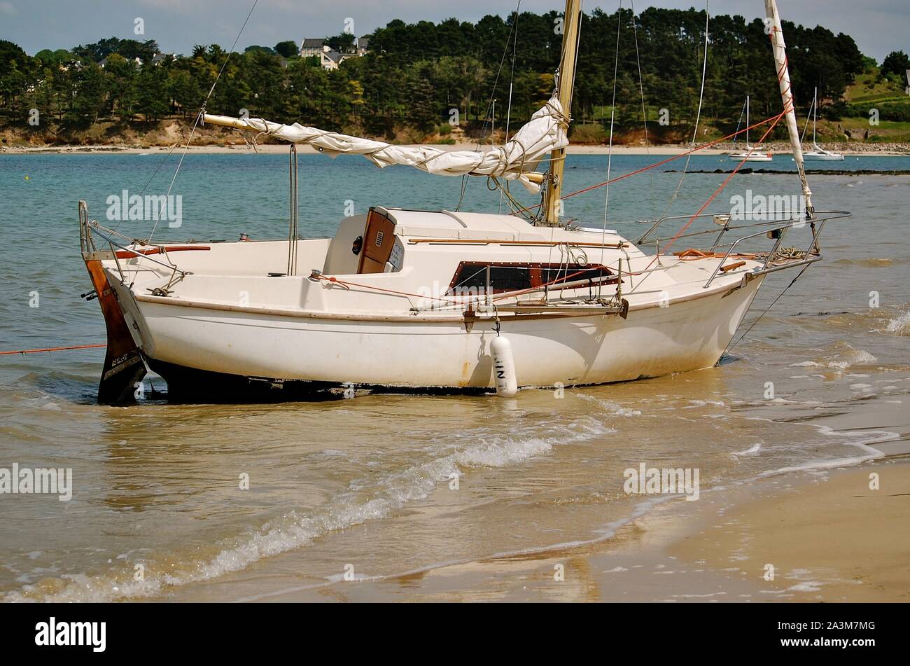 Locquirec Location 130511 Banque D'Images