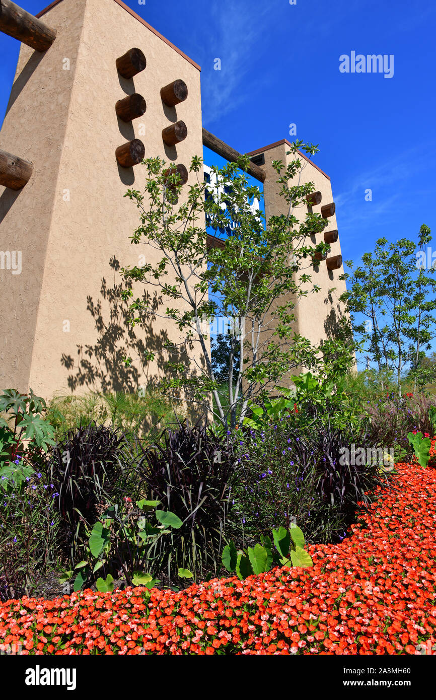 Arche rencontre situé à Williamstown, KY, USA 10-5-19 c'est le symbole de l'arche du parc à thème Rencontre Banque D'Images