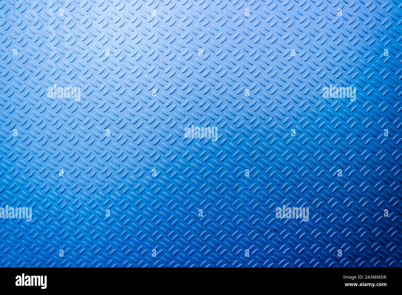 Blue Diamond Plate Banque D'Images