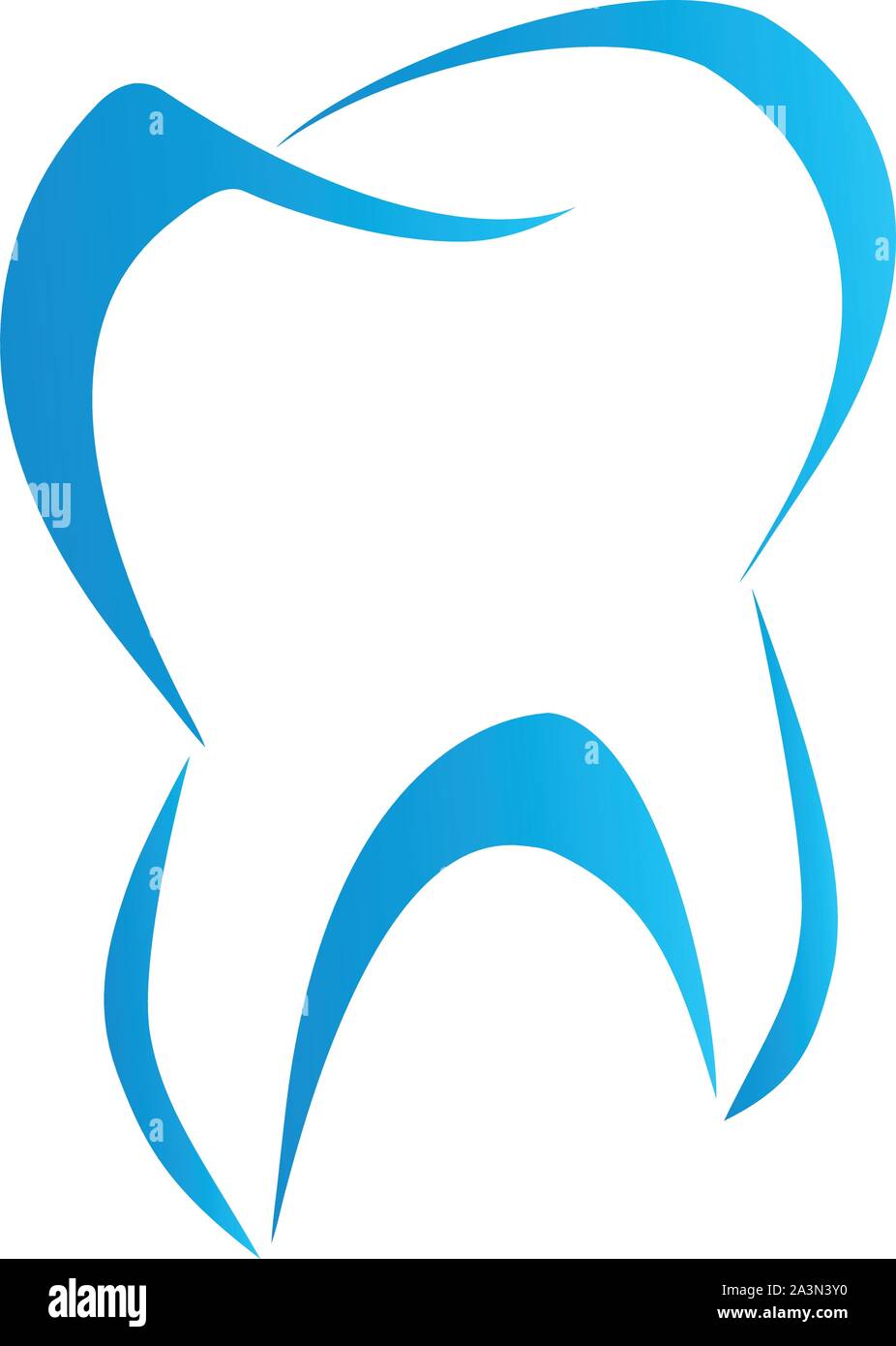 Dent, dentiste, médecine dentaire, de l'emblème Illustration de Vecteur