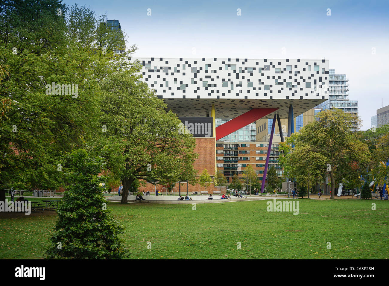 Campus de l'Ontario College of Art, Toronto, Ontario, Canada, Amérique du Nord Banque D'Images