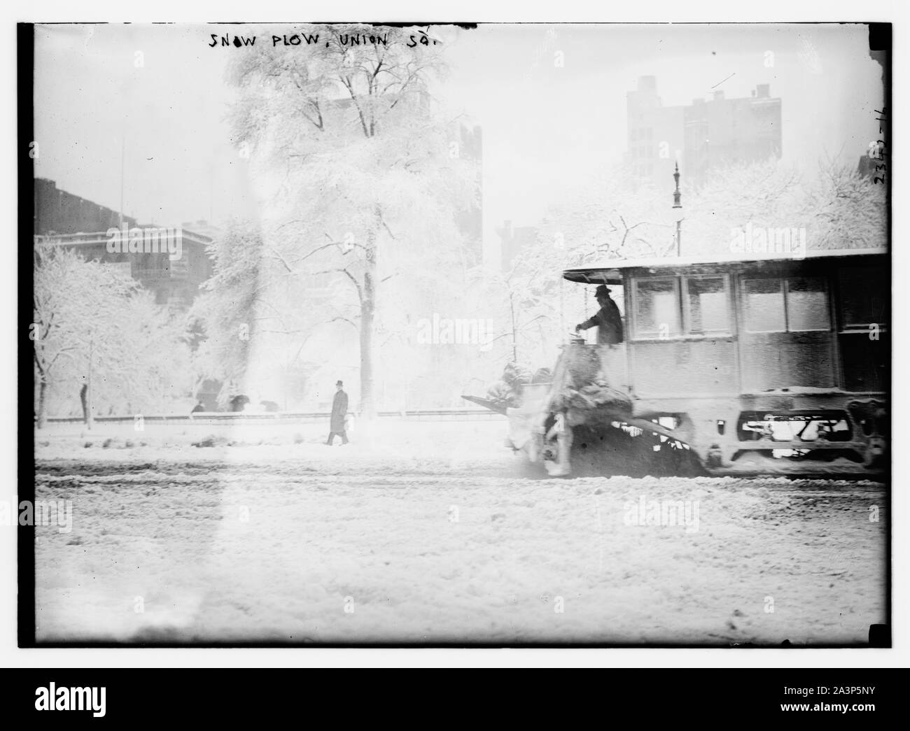 Chasse-neige, Union Square Banque D'Images