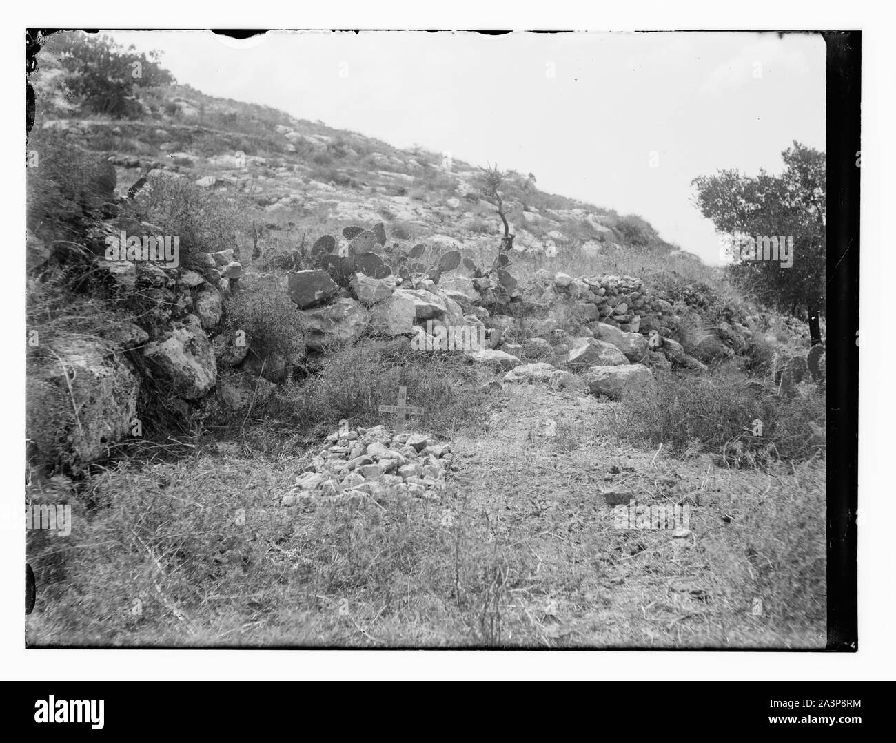 Tombes des soldats Banque D'Images