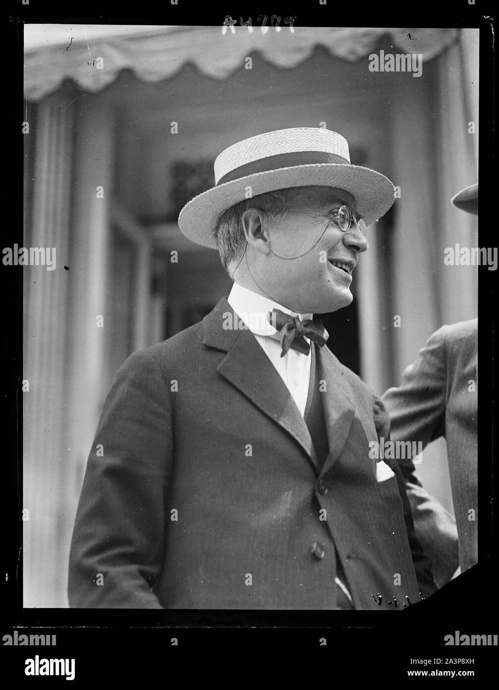 Solliciteur général James M. Beck à la Maison Blanche après le retour de voyage à l'étranger Banque D'Images