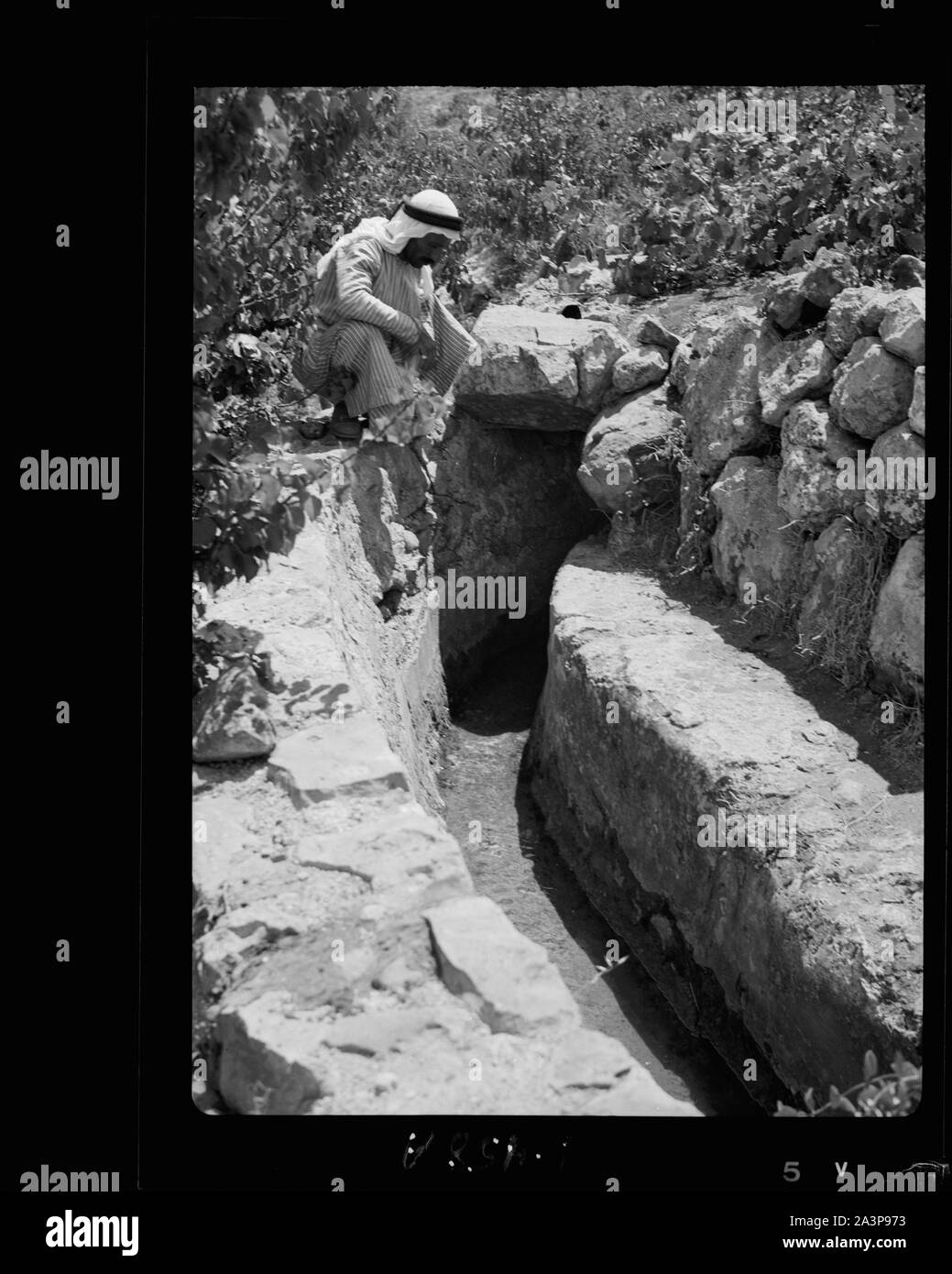 Solomon's Piscines & aqueducs Banque D'Images