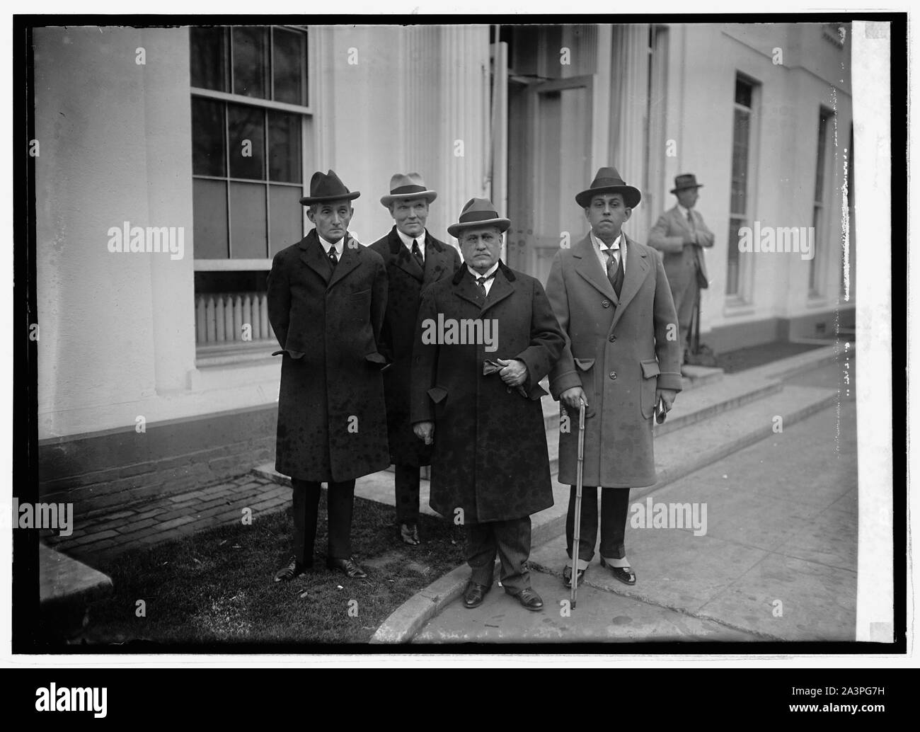 Mission spéciale de govt. de Porto [c.-à-d., Puerto Rico à] [Maison Blanche, Washington, D.C.], 12/16/24 Banque D'Images