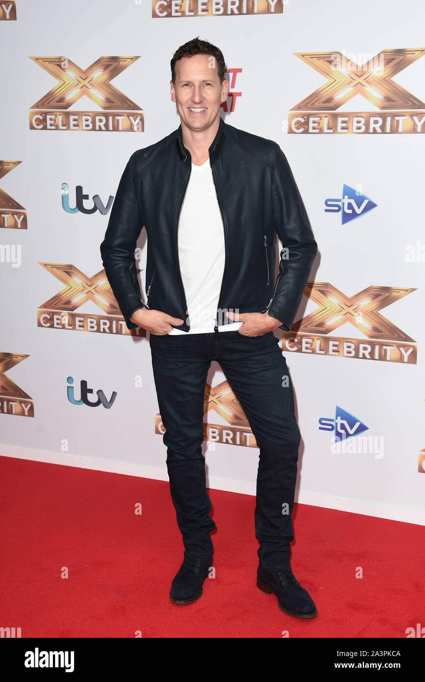 Londres, Royaume-Uni. 09 octobre, 2019 : Brendan Cole à la photocall pour 'The X Factor : Celebrity' à Londres. Photo : Steve Sav/Featureflash Crédit : Paul Smith/Alamy Live News Banque D'Images