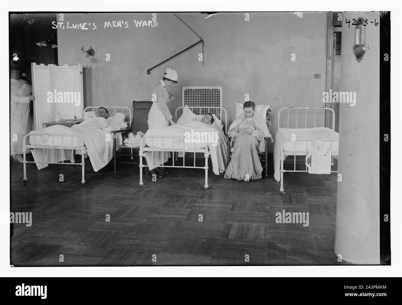 Saint Luke's -- Men's Ward Banque D'Images