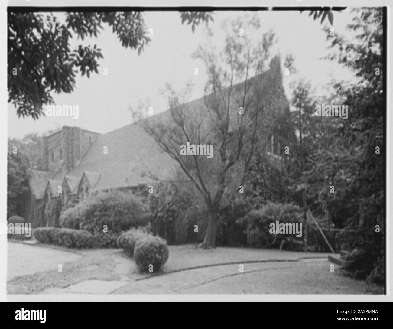 L'église Saint Luc, Forest Hills, Long Island, New York. Banque D'Images
