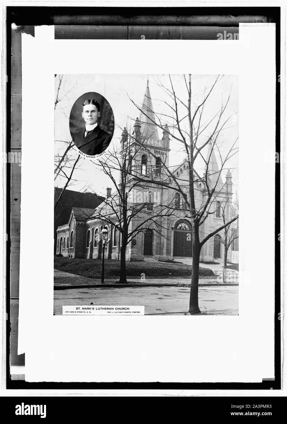 L'Église luthérienne Saint Marc Banque D'Images