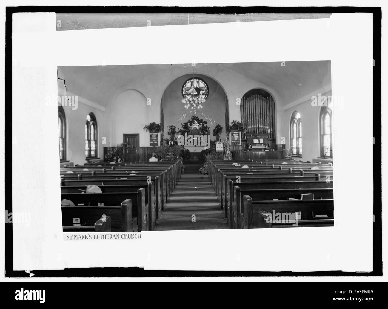 L'Église luthérienne Saint Marc Banque D'Images