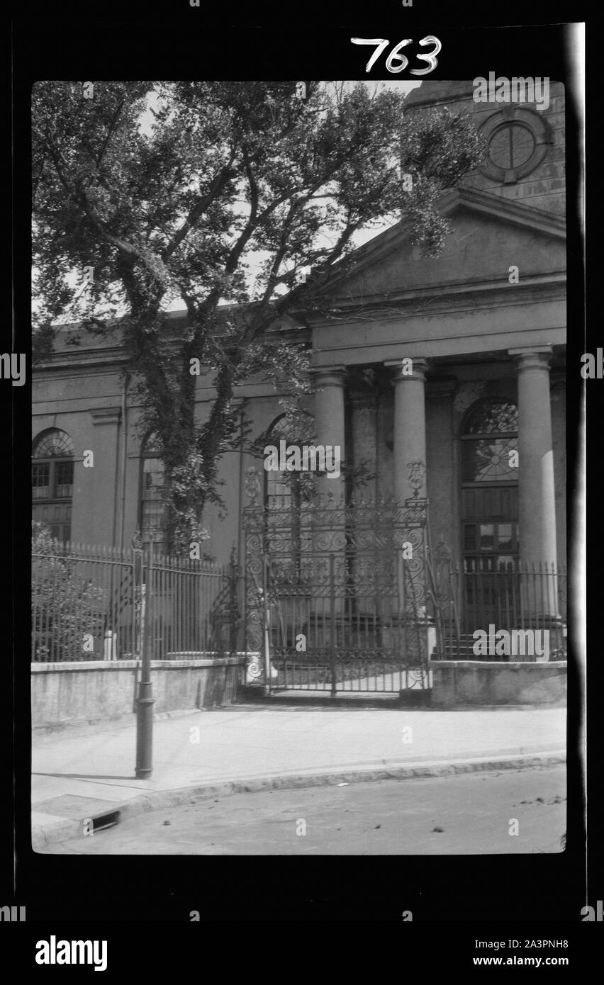 St Philip's Episcopal Church sur la rue de l'Église], Charleston, Caroline du Sud Banque D'Images