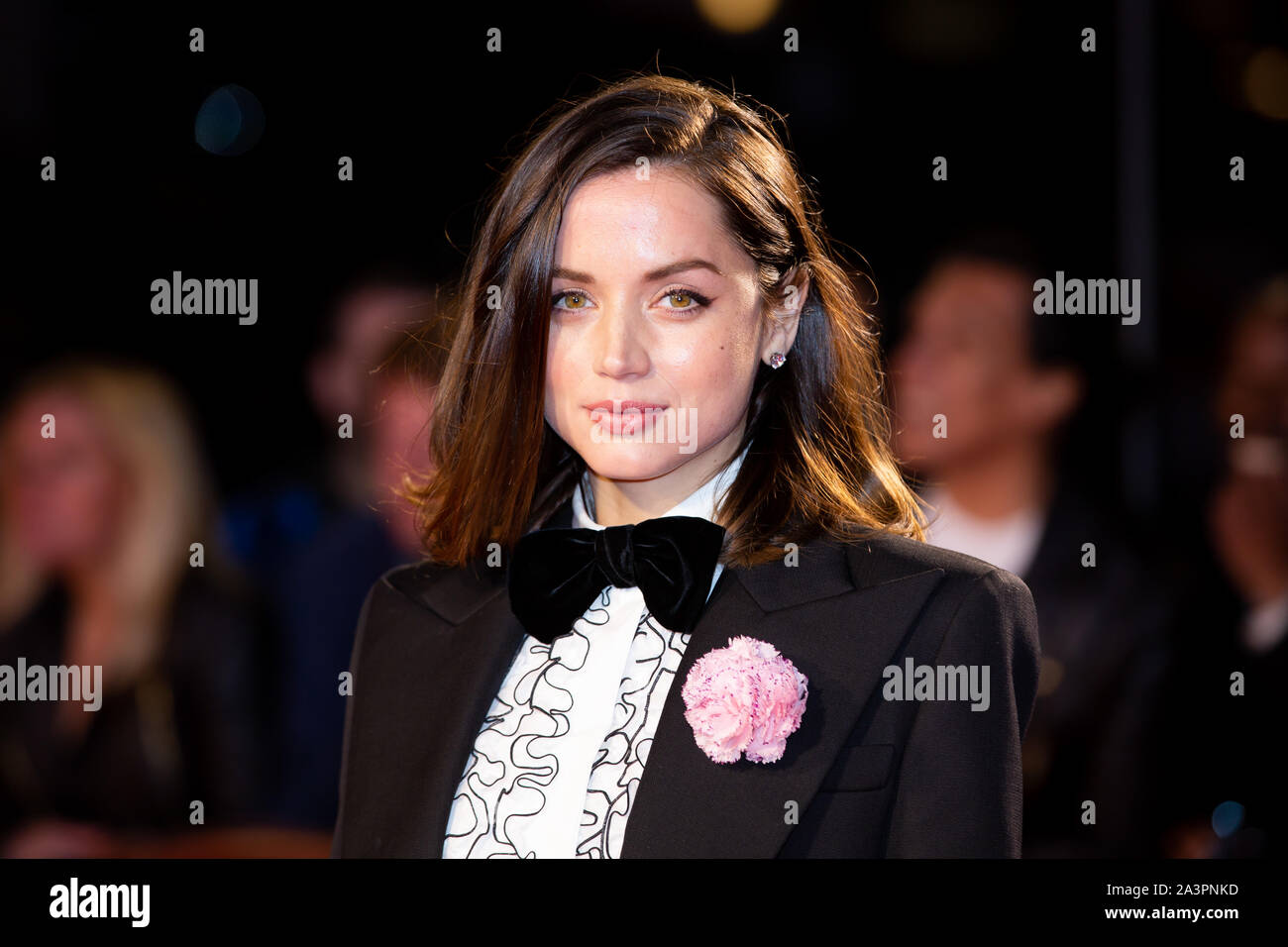 Ana de Armas à Couteaux 'out' premiere, BFI London Film Festival, UK - 08 Oct 2019 Banque D'Images