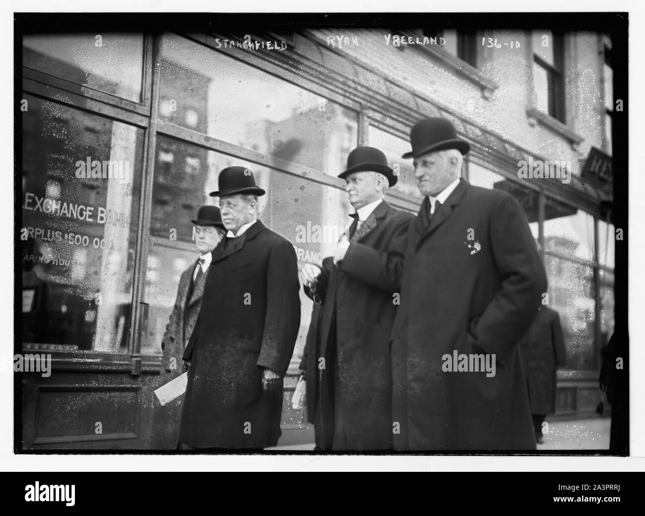 Stanchfield, Ryan, et Vreeland à marcher ensemble, à New York Banque D'Images