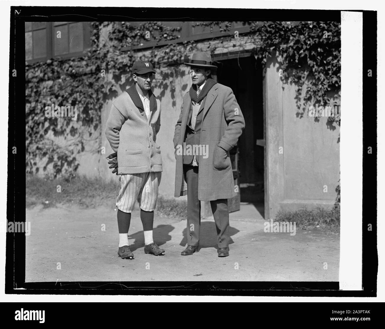 Stanley Harris & Bluege, [10/11/25] Banque D'Images