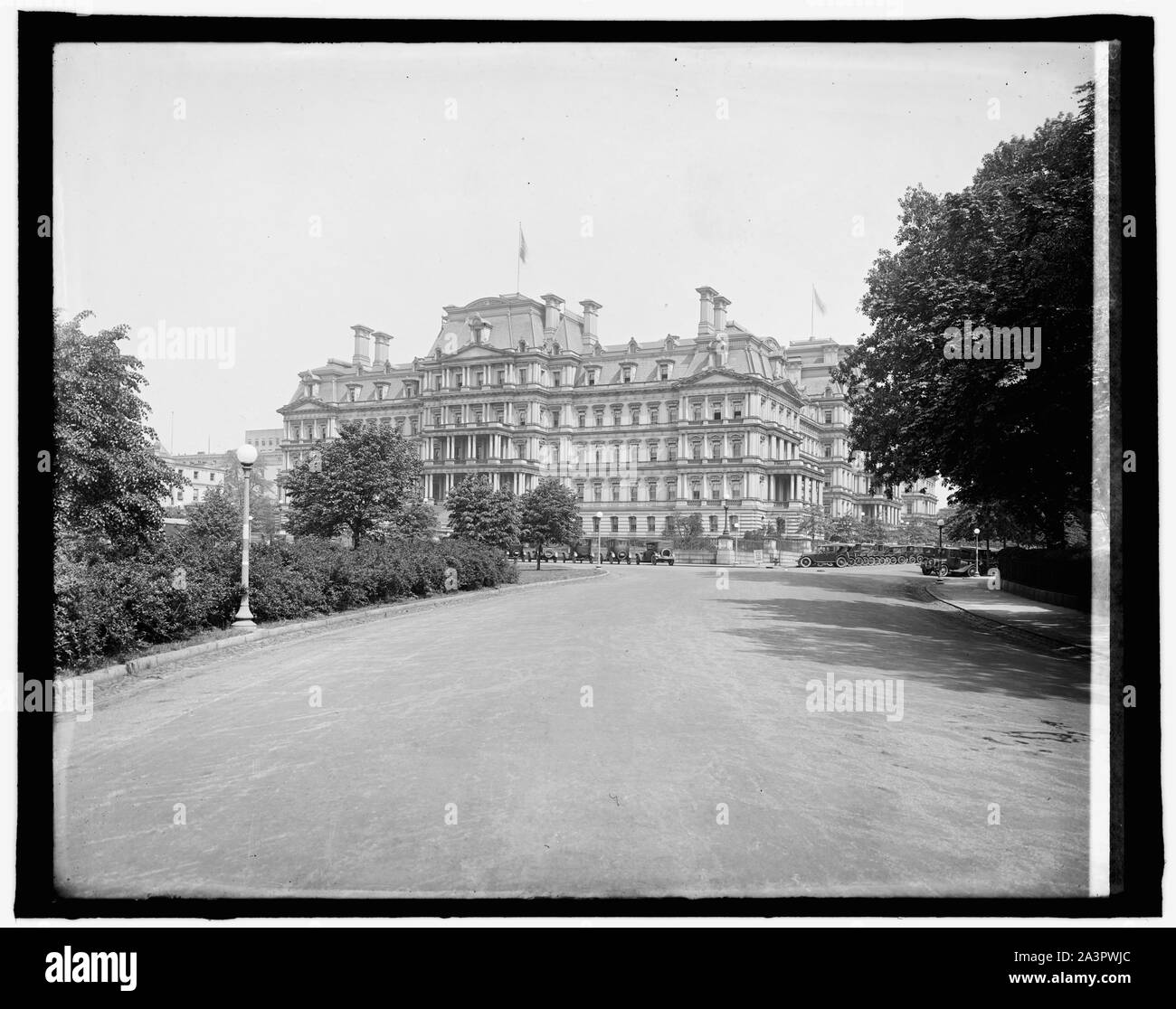 La guerre de l'État & Marine, [Washington] Banque D'Images