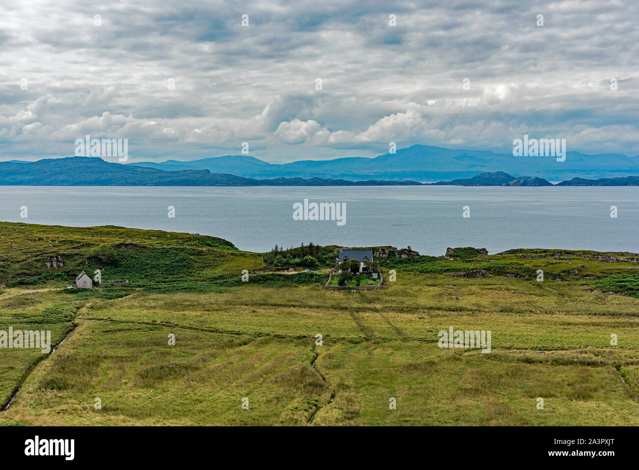 Tigh na mara - chambre(s) par la mer - son intérieur, Lonbain, Ecosse Banque D'Images