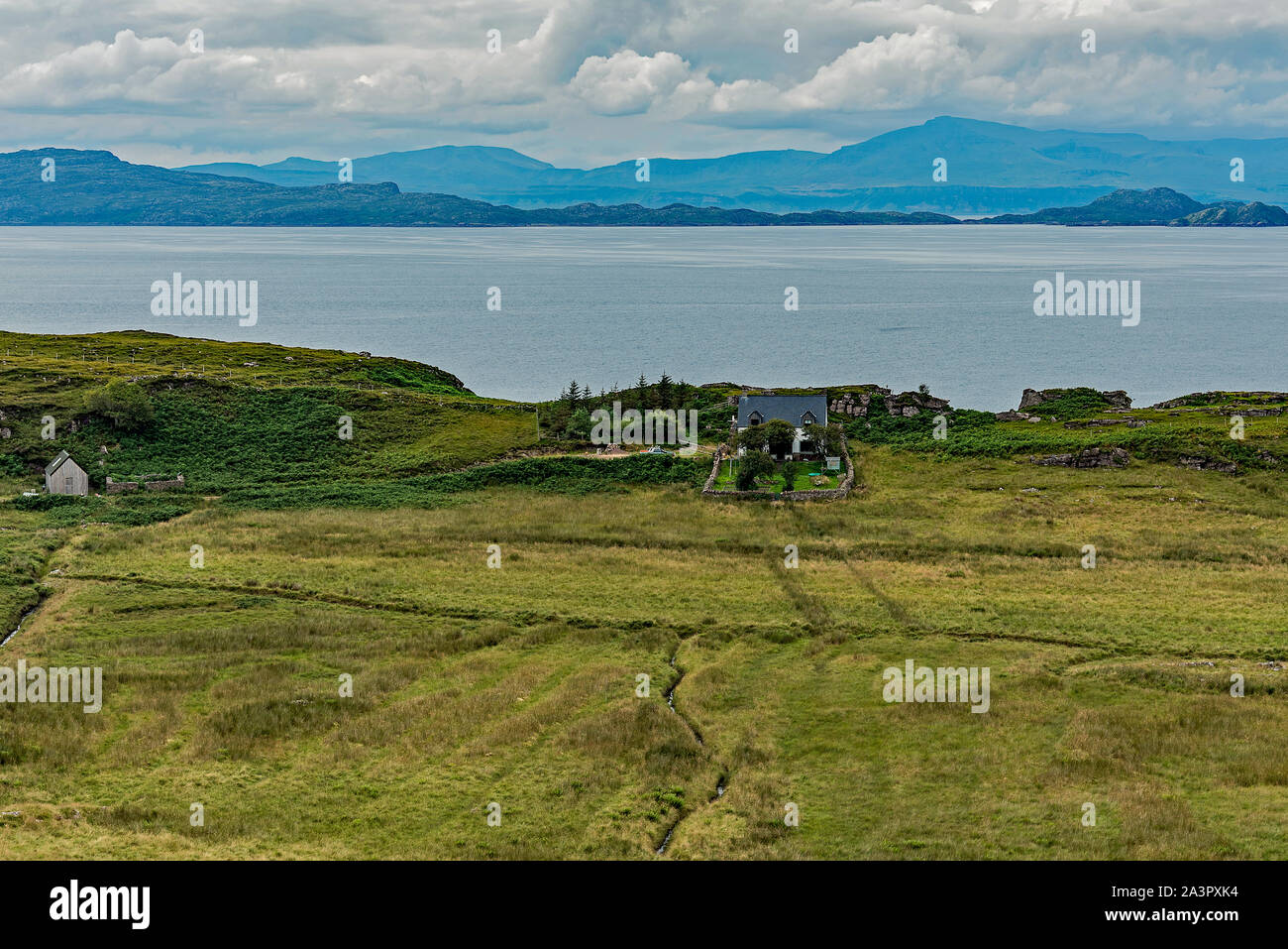 Tigh na mara - chambre(s) par la mer - son intérieur, Lonbain, Ecosse Banque D'Images