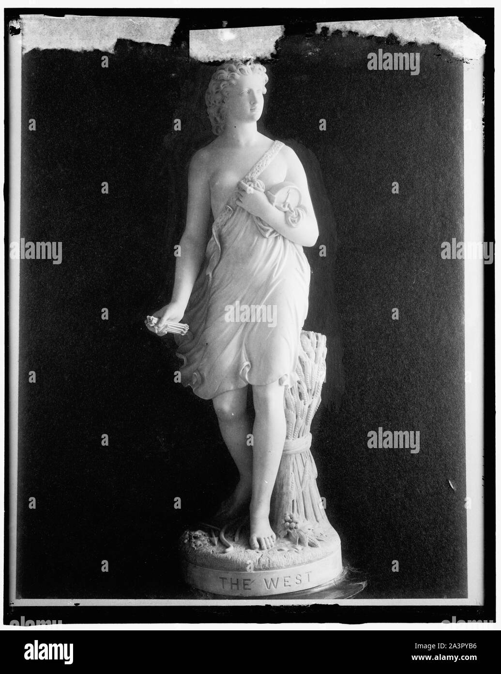 Statue : l'Ouest Banque D'Images