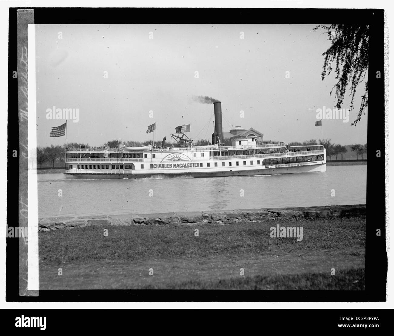 Défroisseur Chas. MacAllester Banque D'Images
