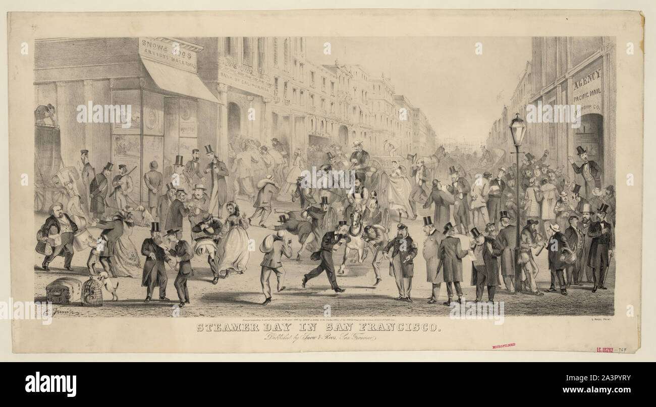 Défroisseur jour à San Francisco Banque D'Images