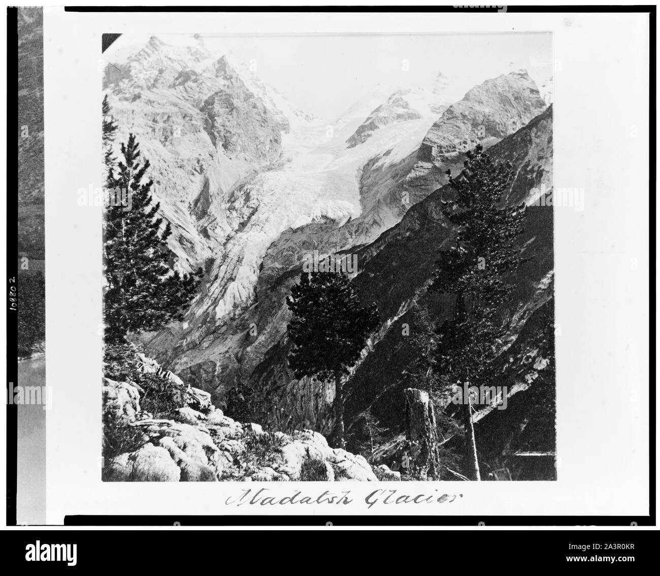 Col du Stelvio--Madatsh Glacier Banque D'Images