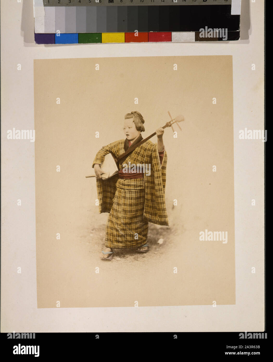 Musicien de rue Banque D'Images