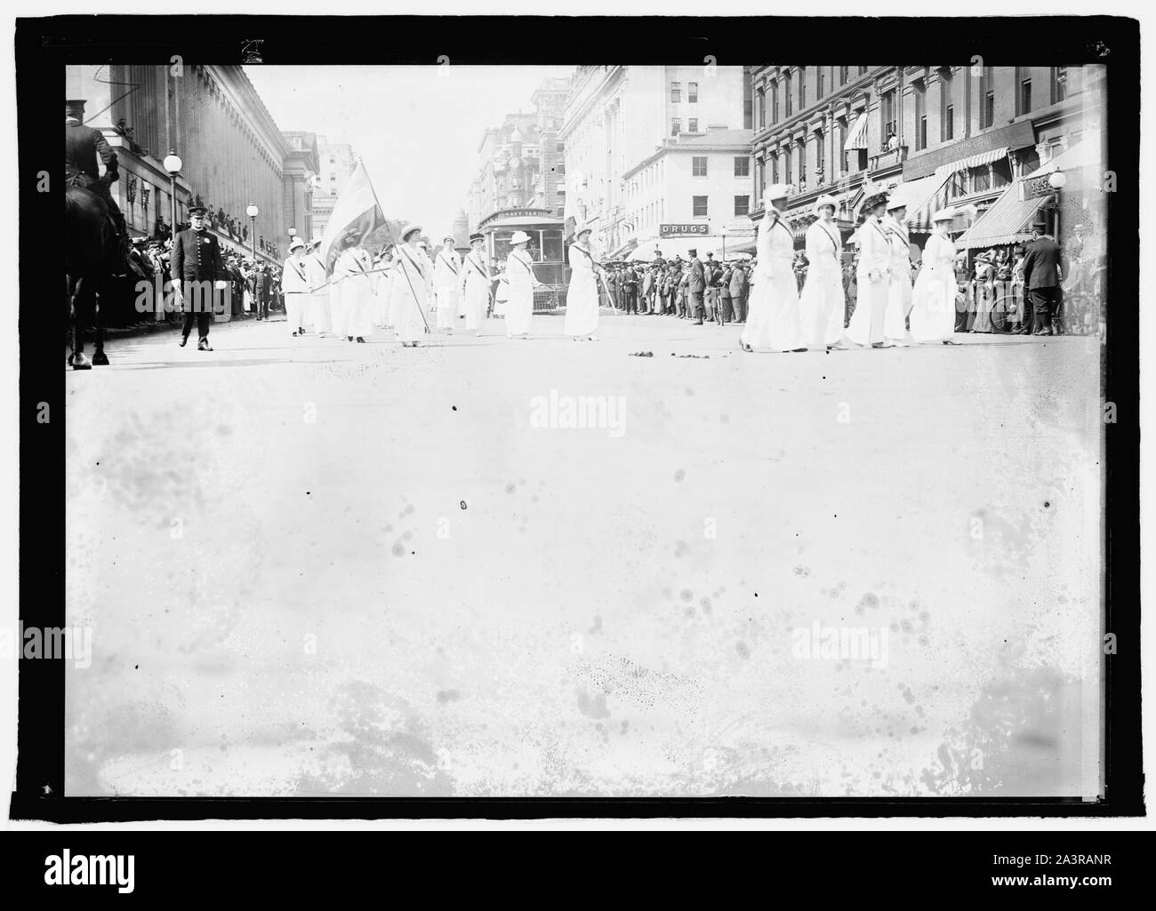 Défilé de suffragettes, Washington, D.C., 1915 Banque D'Images Défilé de suffragettes, Washington, D.C., 1915 Banque D'Images