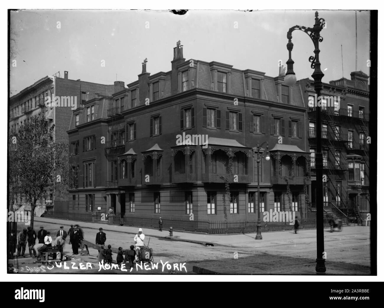 Accueil Sulzer, N.Y. Banque D'Images