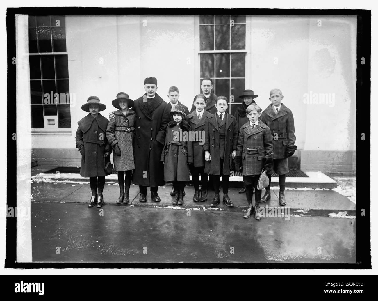 Groupe de l'école du dimanche, 23/12/21 Banque D'Images