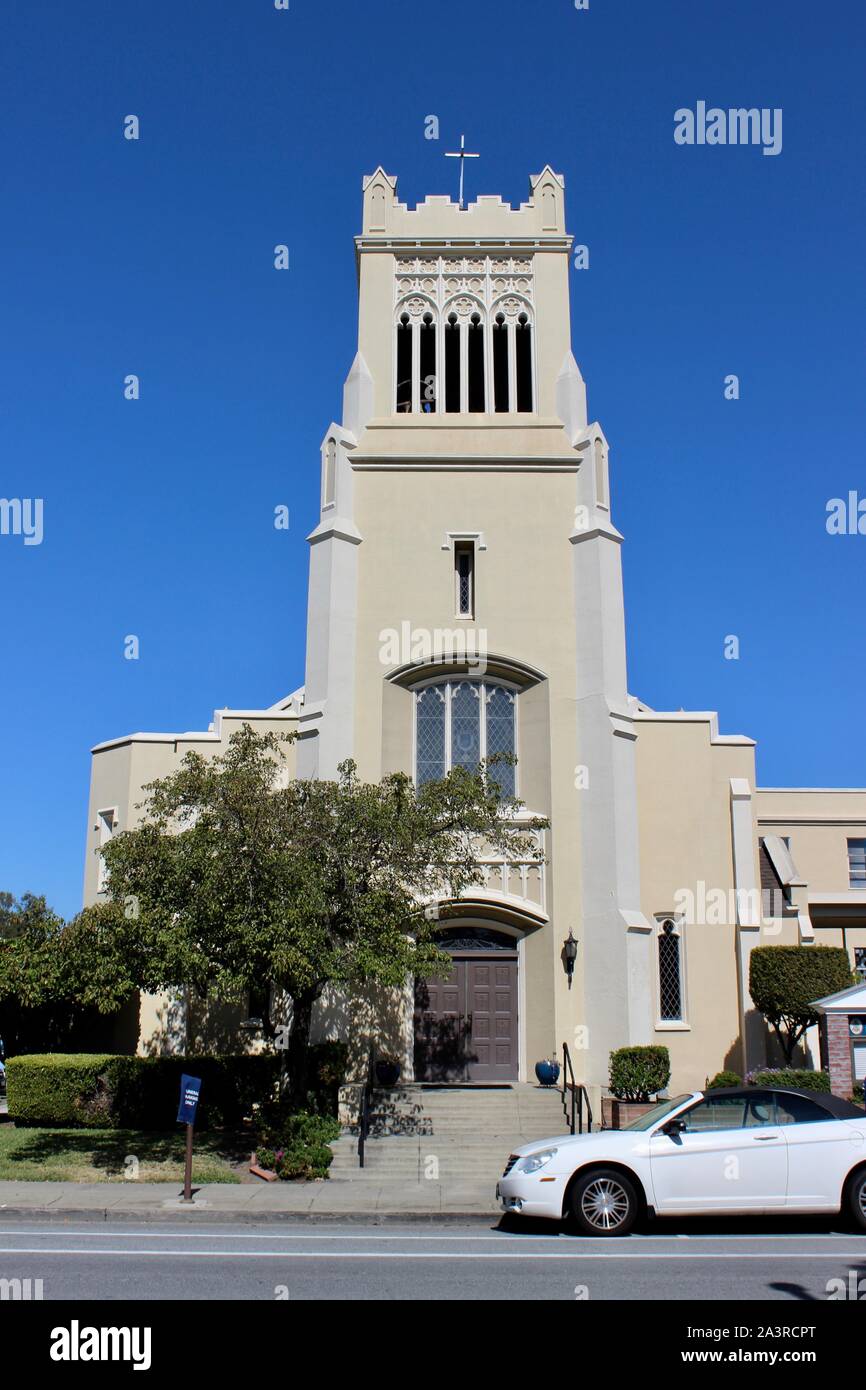 First Presbyterian Church, San Leandro, Californie Banque D'Images
