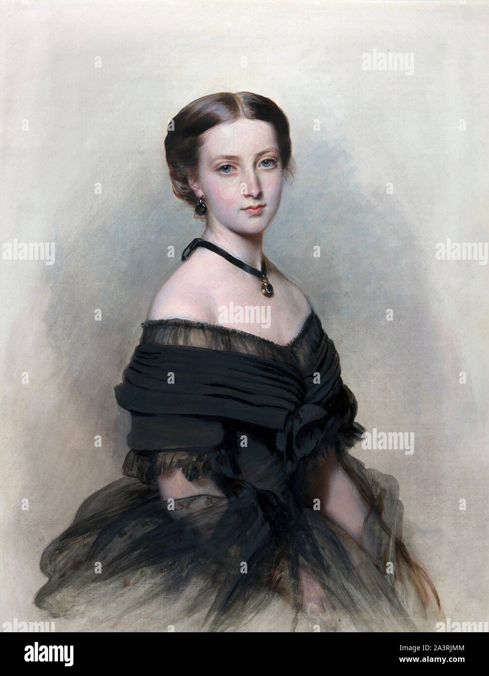 La princesse Helena (1846-1923), surnommé Lenchen, était le cinquième enfant et la troisième fille de la reine Victoria et le Prince Albert. Elle a été animée, au franc-parler Banque D'Images