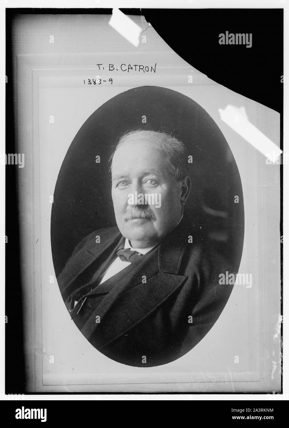 T.B. Catron Banque D'Images