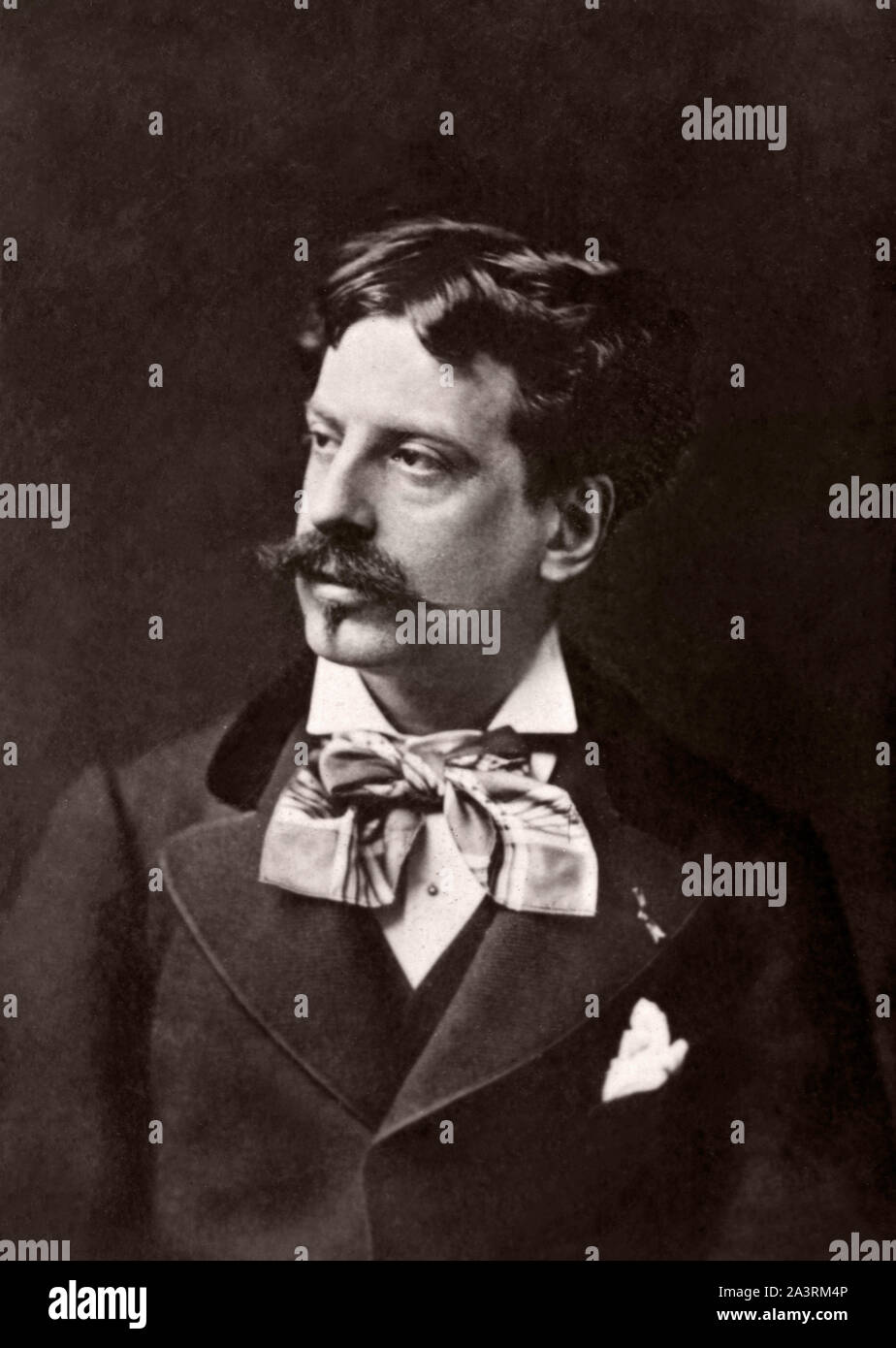 Alphonse de Neuville (1835 - 1885) était un peintre académique français qui a étudié sous Eugène Delacroix. Spectaculaire et intensément son mauvais sujets patriotiques Banque D'Images