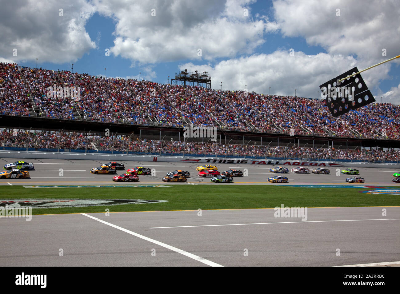 Talladega Superspeedway Race, Talladega, Alabama Banque D'Images