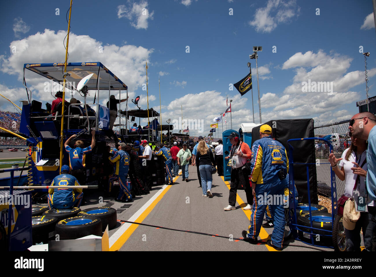 Talladega Superspeedway Race, Talladega, Alabama Banque D'Images