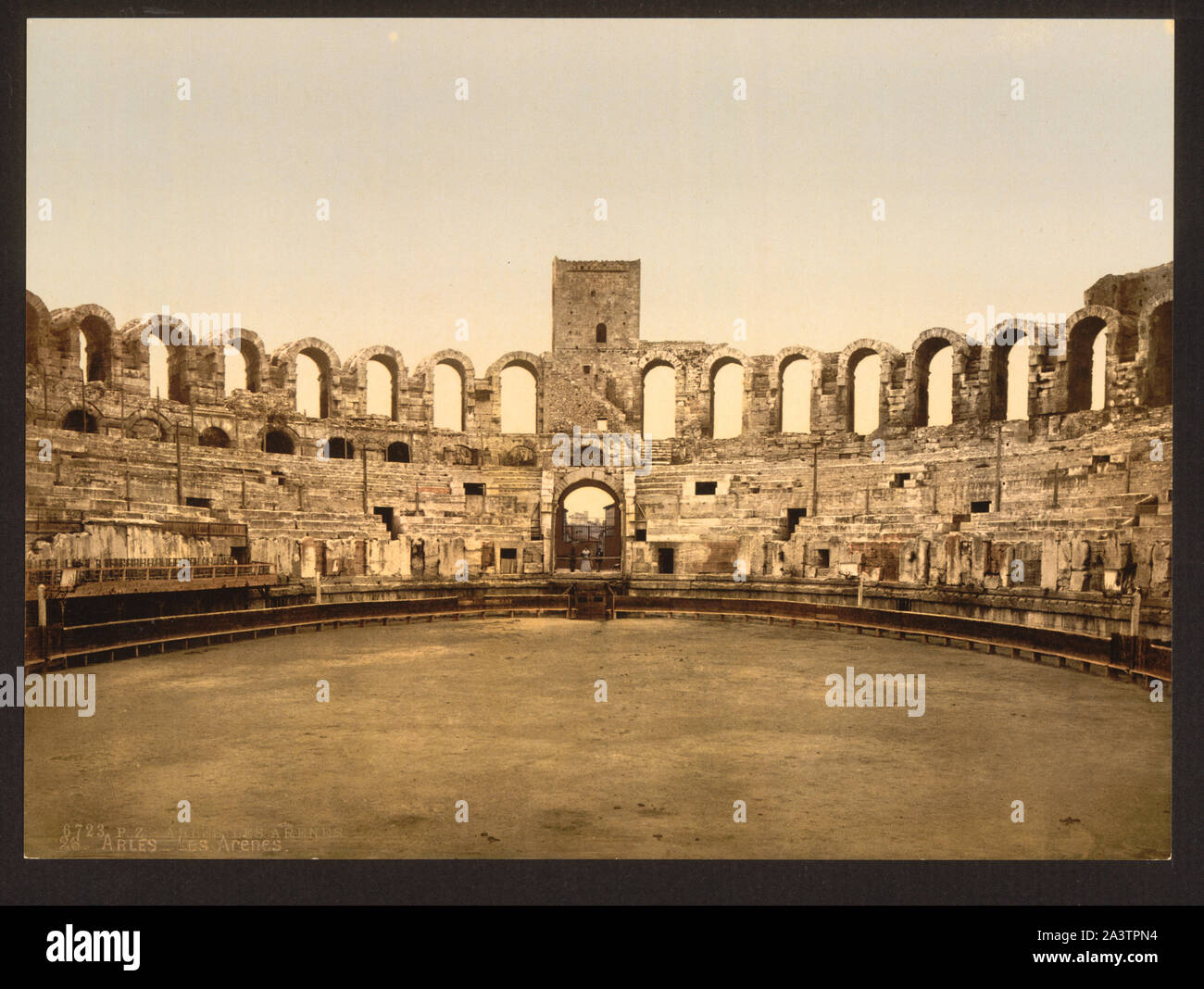 L'Arène, Arles, Provence, France Banque D'Images