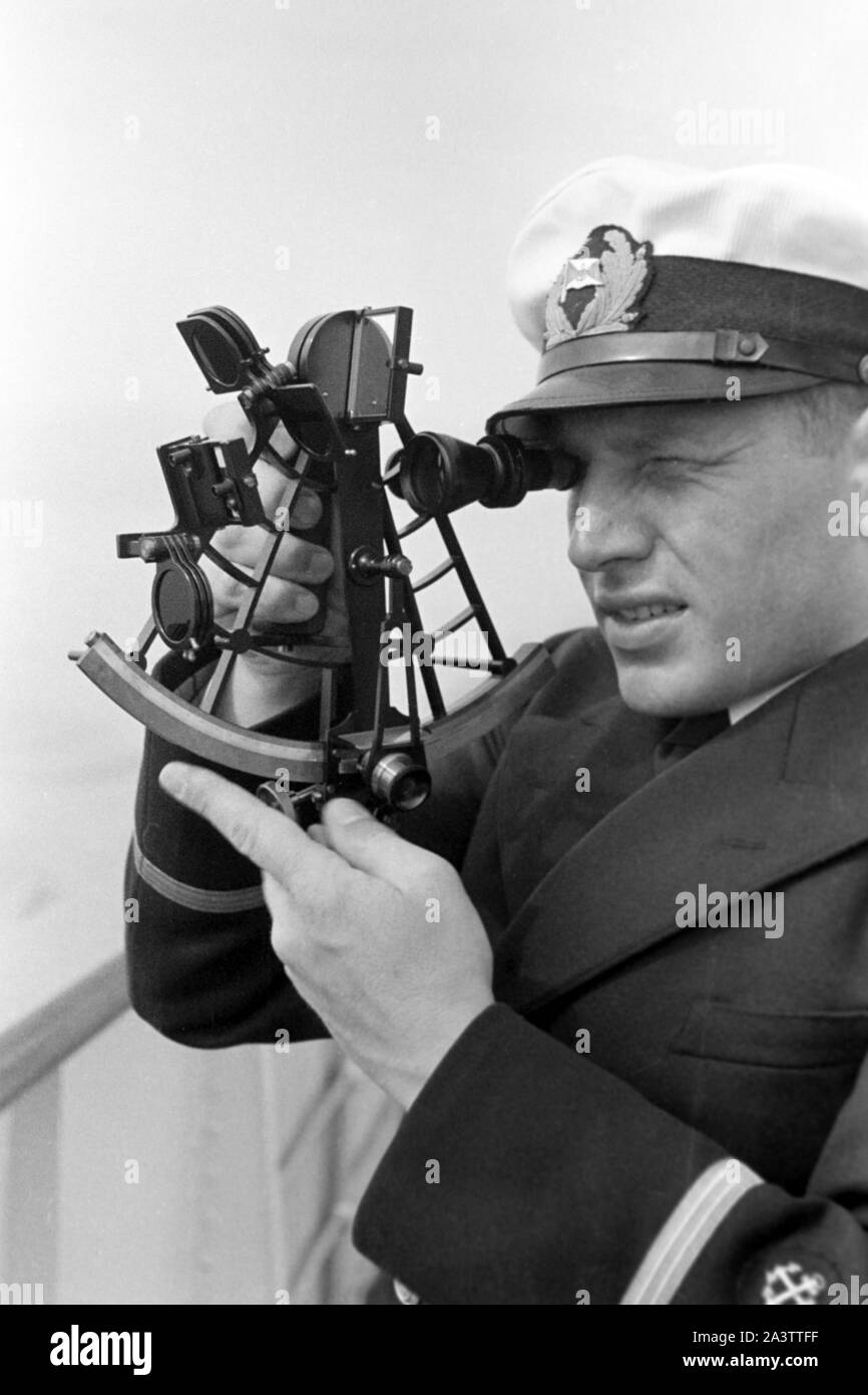 Un deck der Kaiser, Seedienst Ostpreußen, 1934-1939. À bord du Kaiser, le Service naval est de la Prusse, 1934-1939. Banque D'Images