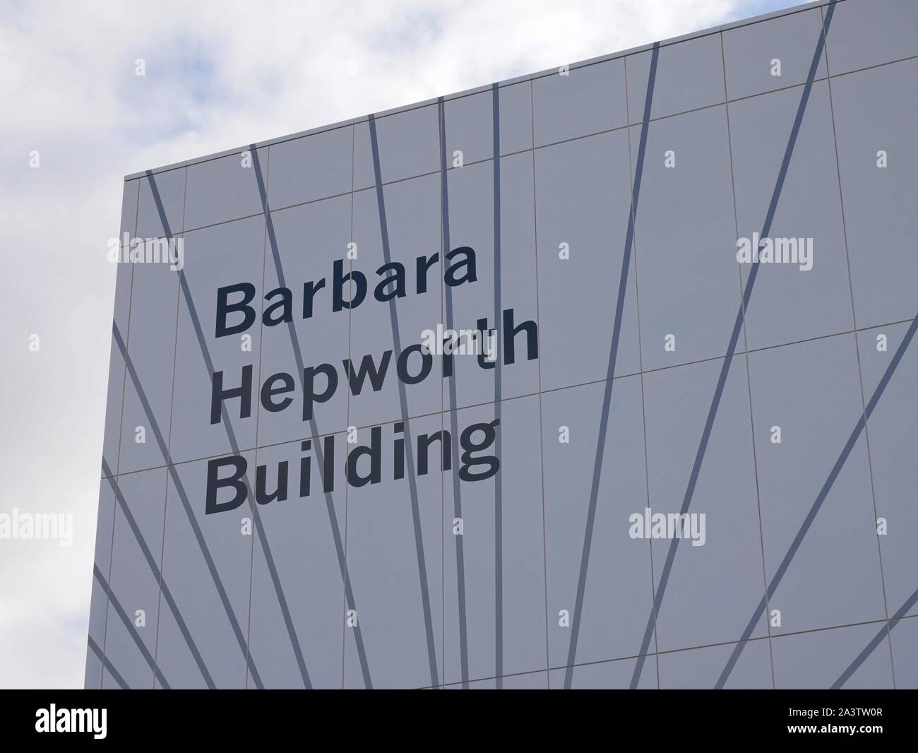 Le Barbara Hepworth Building à l'Université de Huddersfield Yorhshire Angleterre Banque D'Images
