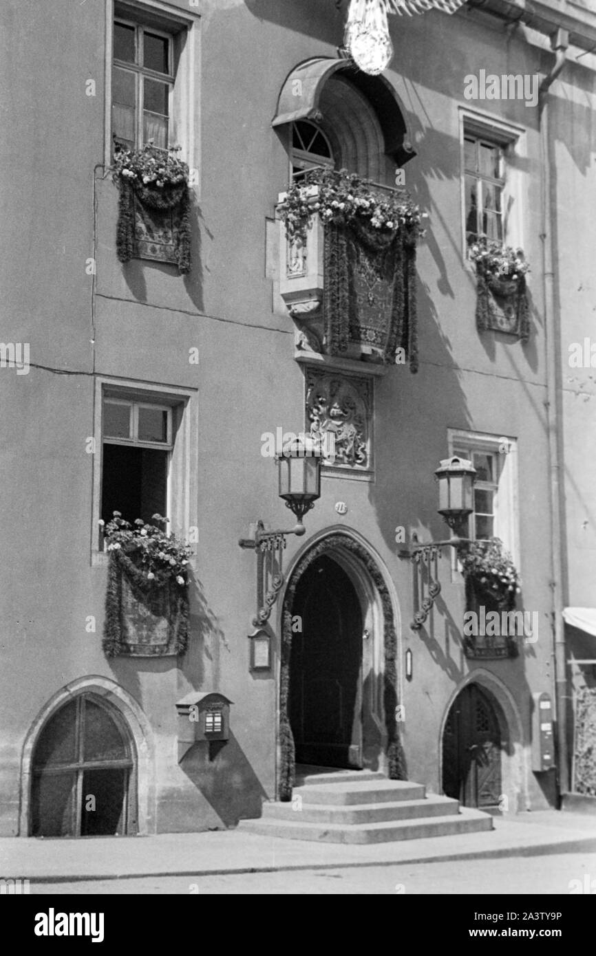 Meissen, Saxe, 1935. Meissen, Saxe, 1935. Banque D'Images