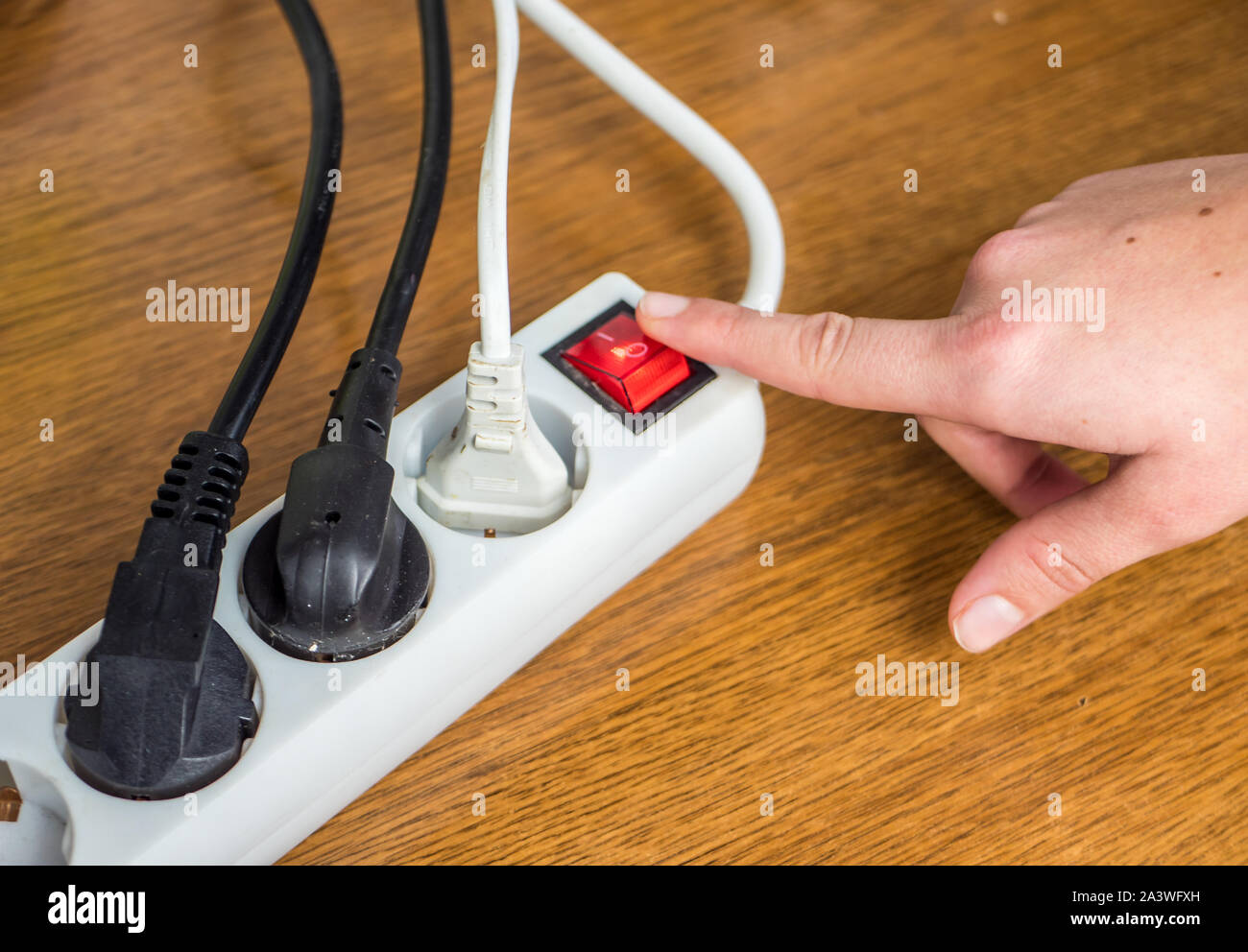 Facture d'électricité le prix de l'électricité Banque D'Images